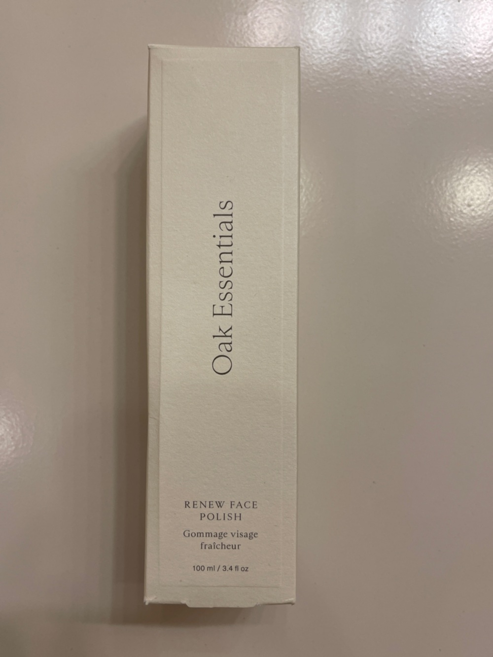 Oak Essentials Renew Face Polish – Cream Exfoliating Cleanser